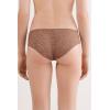 Woman’s Low Rise Lace Panties(Natural – Caramel Dark Beige)