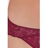 Woman’s Low Rise Lace Panties(Red – Beet Red)