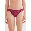 Woman’s Low Rise Lace Panties(Red – Beet Red)