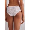 Woman’s Low Rise Lace Panties(White – White)