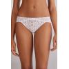 Woman’s Low Rise Lace Panties(White – White)