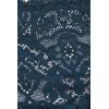 Woman’s Microfiber Lace Brazilian(Blue – Intense Blue)