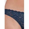 Woman’s Microfiber Lace Brazilian(Blue – Peacock Blue)