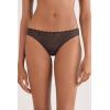 Woman’s Microfiber Lace Brazilian(Brown – Mocha Brown)