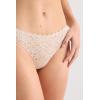 Woman’s Microfiber Lace Brazilian(Natural – Avorio Crema)
