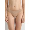 Woman’s Microfiber Lace Brazilian(Natural – Honey Soft Beige)