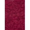 Woman’s Microfiber Lace Brazilian(Red – Beet Red)