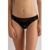 Woman’s Pretty Flowers Brazilian(Black – Black)