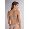 Woman’s Pretty Flowers Gioia Super Push-up Bra(Pale Grey – Ice Grey)