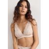 Woman’s Pretty Flowers Lara Triangle Bra(Natural – Avorio Crema)