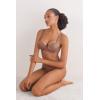 Woman’s Pretty Flowers Sofia Balconette Bra(Natural – Caramel Dark Beige)