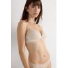Woman’s Pretty Flowers Tiziana Triangle Bra(Natural – Avorio Crema)