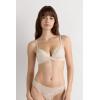 Woman’s Pretty Flowers Tiziana Triangle Bra(Natural – Avorio Crema)