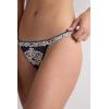 Woman’s Pretty Flowers Tulle G-String(Blue – Deep Blue/Vanilla)