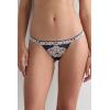 Woman’s Pretty Flowers Tulle G-String(Blue – Deep Blue/Vanilla)