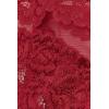 Woman’s Pretty Flowers Tulle G-String(Red – Sealing Wax Red)