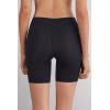 Woman’s Raw Edge Seamless Cotton Shorts(Black – Nero)