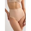 Woman’s Raw-Cut Microfiber Briefs(Natural – Honey Soft Beige)