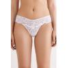 Woman’s Scent of Summer ‘80s Style Brazilian(White – White)