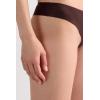 Woman’s Seamless Cotton Brazilian Briefs(Brown – Mocha Brown)