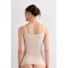 Woman’s Seamless Cotton Brazilian Briefs(Natural – Avorio Crema)