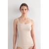Woman’s Seamless Cotton Brazilian Briefs(Natural – Avorio Crema)