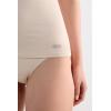 Woman’s Seamless Cotton Brazilian Briefs(Natural – Avorio Crema)