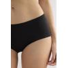Woman’s Seamless Cotton Hipster(Black – Black)