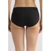 Woman’s Seamless Cotton Hipster(Black – Black)