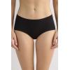 Woman’s Seamless Cotton Hipster(Black – Black)