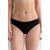 Woman’s Seamless Cotton Panties(Black – Black)