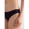 Woman’s Seamless Microfiber Panties(Black – Black)