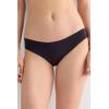 Woman’s Seamless Microfiber Panties(Black – Black)