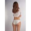 Woman’s Seamless Microfiber Panties(Ivory – Powder White)