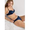 Woman’s Silk Brazilian Panties(Blue – Intense Blue)