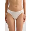 Woman’s Silk Brazilian Panties(Ivory – Powder White)