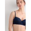 Woman’s Sofia Lace Balconette Bra(Blue – Intense Blue)