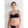Woman’s Sofia Lace Balconette Bra(Blue – Intense Blue)
