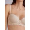 Woman’s Sofia Lace Balconette Bra(Natural – Avorio Crema)
