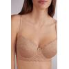 Woman’s Sofia Lace Balconette Bra(Natural – Honey Soft Beige)