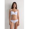 Woman’s Sofia Lace Balconette Bra(White – White)