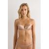 Woman’s Sofia Natural Lift Balconette Bra in Silk(Natural – Satin Pink)