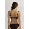 Woman’s Sofia Natural Lift Balconette Bra in Ultralight Microfiber(Brown – Mocha Brown)