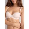 Woman’s Sofia Natural Lift Balconette Bra in Ultralight Microfiber(Natural – Avorio Crema)