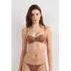 Woman’s Sofia Natural Lift Balconette Bra in Ultralight Microfiber(Natural – Caramel Dark Beige)