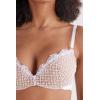 Woman’s Sophisticated Allure Gioia Super Push-up Bra(White – Bianco/Honey)