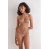 Woman’s Summer Glow Sofia Balconette Bra(Natural – Honey/Caramel)