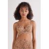 Woman’s Summer Glow Sofia Balconette Bra(Natural – Honey/Caramel)