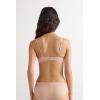 Woman’s The Silky Touch Microfiber Gioia Super Push-Up Bra(Natural – Honey Soft Beige)