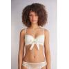 Woman’s The Simplest Pleasures Sofia Balconette Bra(Ivory – Powder White)
